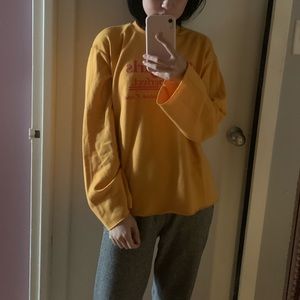 Sweater: yellow
